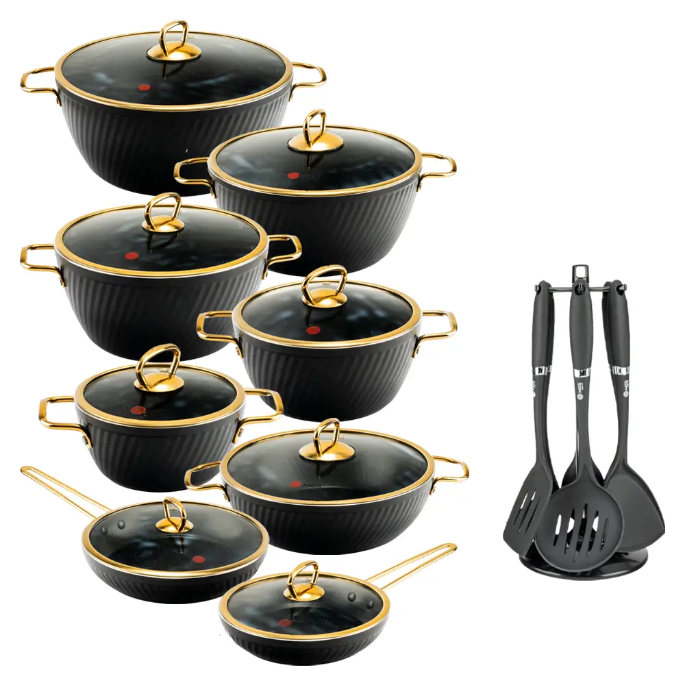 سرویس قابلمه 23 پارچه فورج طرح ماینز سری سوم