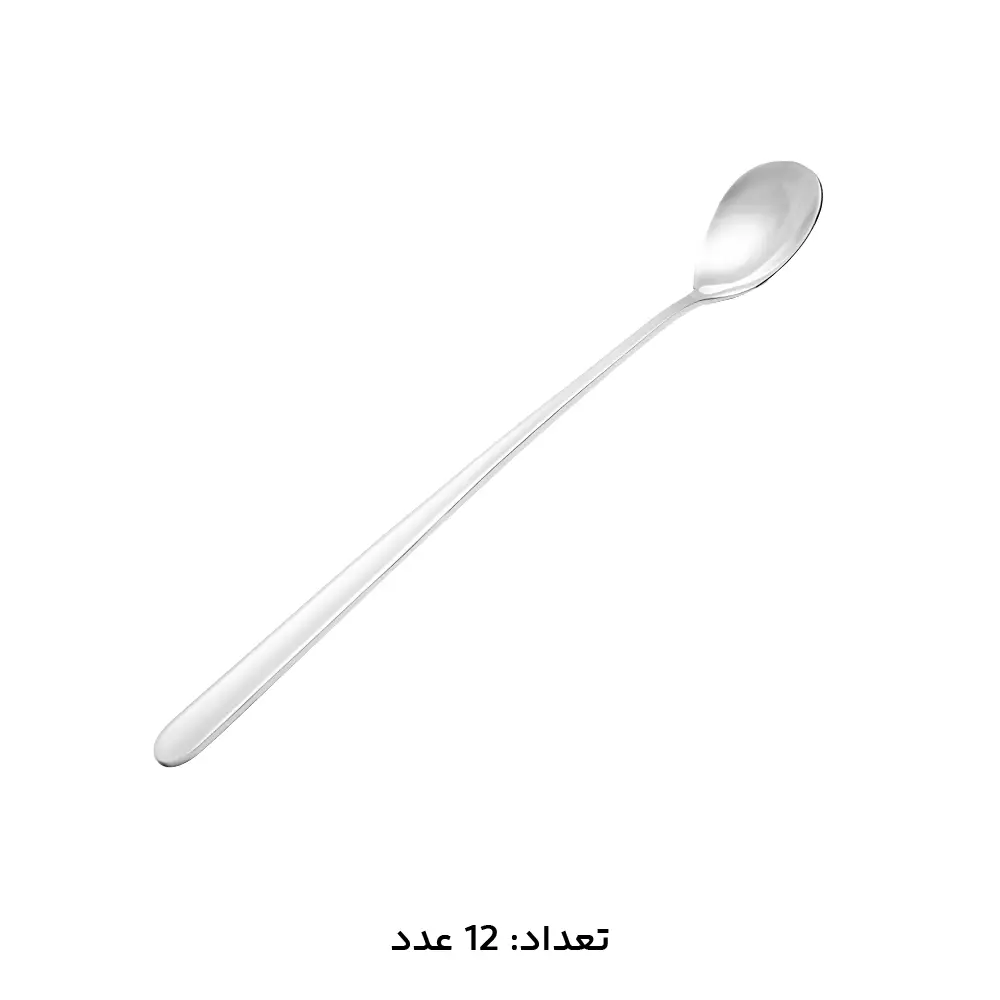 قاشق شربت خوری استیل کد DF005
