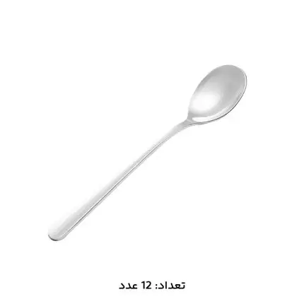 قاشق مربا خوری استیل کد 005