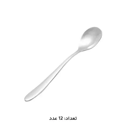 قاشق مربا خوری استیل کد DF008