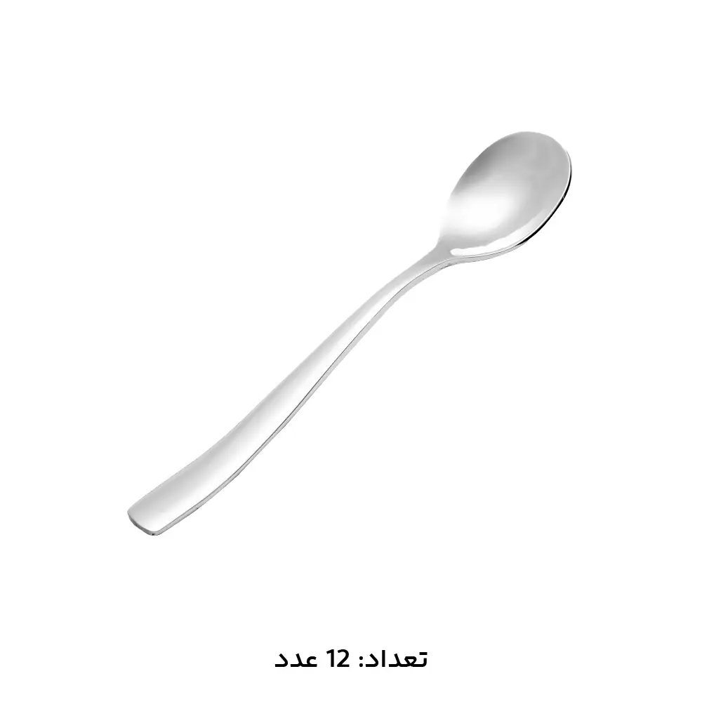 قاشق مرباخوری استیل کد DF043