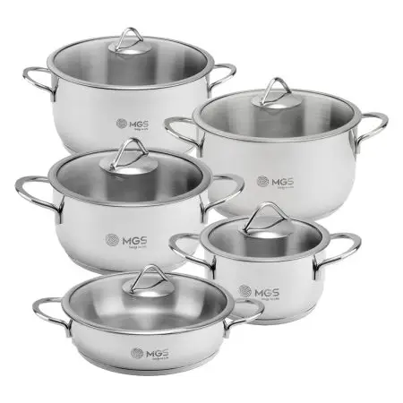 سرویس قابلمه 10 پارچه استیل CWS2110