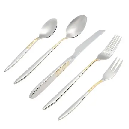 سرویس قاشق چنگال 147 پارچه ام جی اس کد 1012G