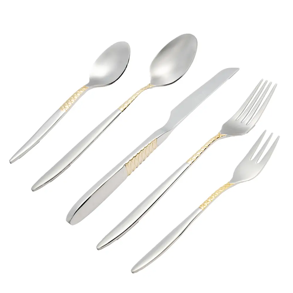 سرویس قاشق چنگال 147 پارچه ام جی اس کد 1012G