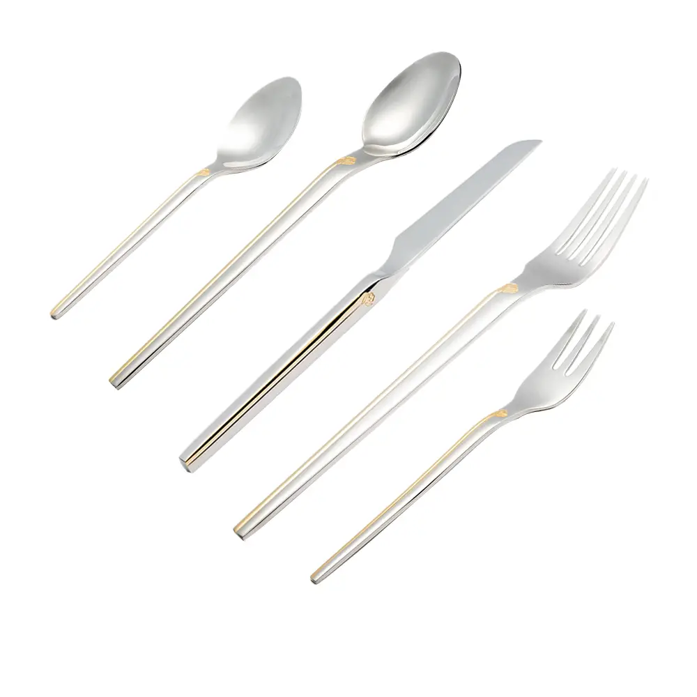 سرویس قاشق چنگال 147 پارچه ام جی اس کد 1013G