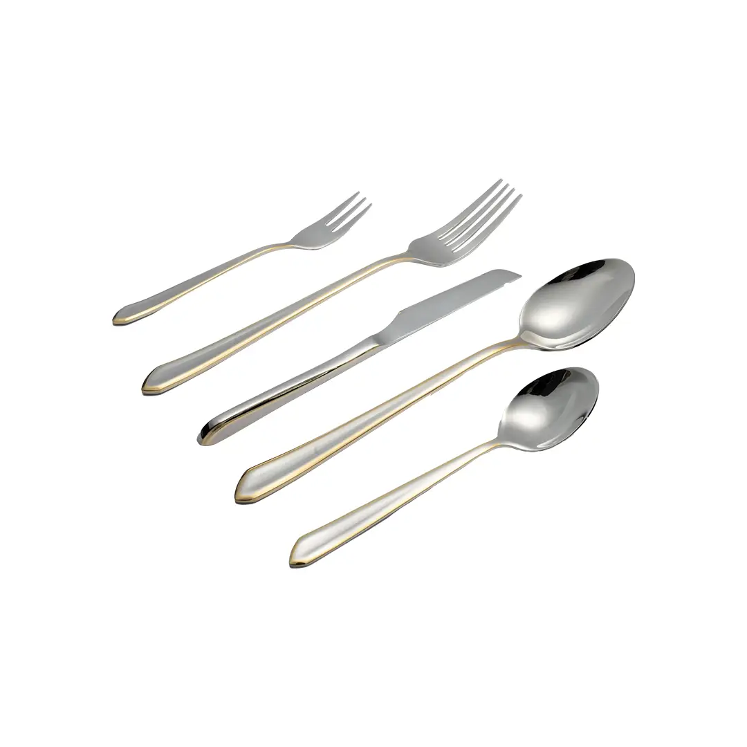 سرویس قاشق چنگال 147 پارچه ام جی اس کد 1014G