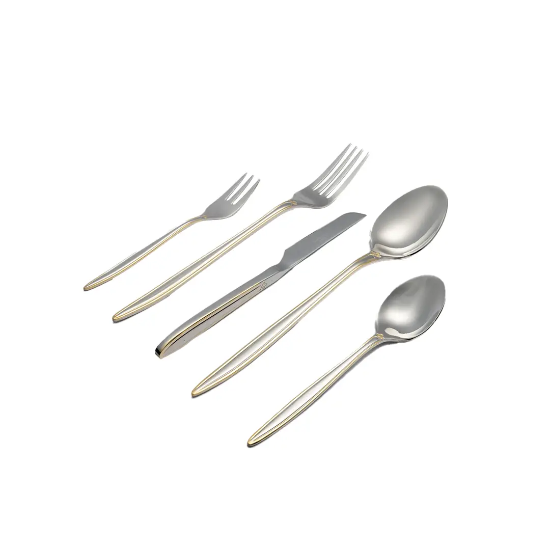 سرویس قاشق چنگال 147 پارچه ام جی اس کد 1015G