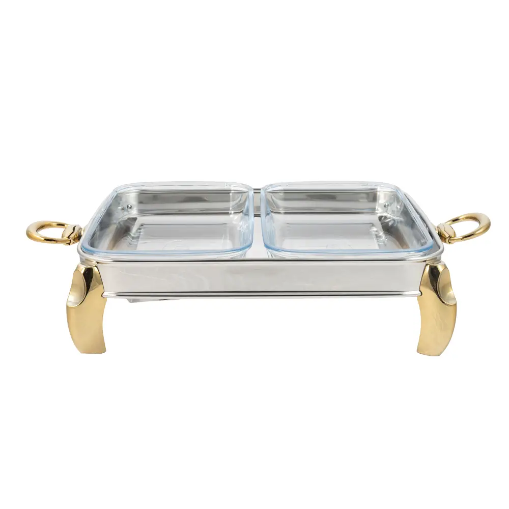 سوفله دوقلو مستطیل طلایی MGS کد OW3104G