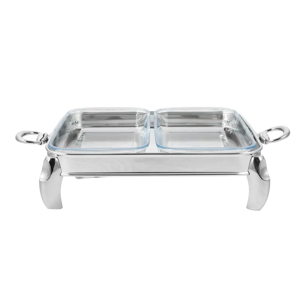 سوفله دوقلو مستطیل کروم MGS کد OW3104