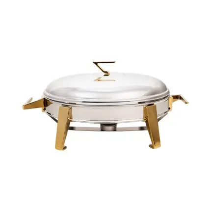 سوفله متوسط بیضی طلایی MGS کد OW4106G