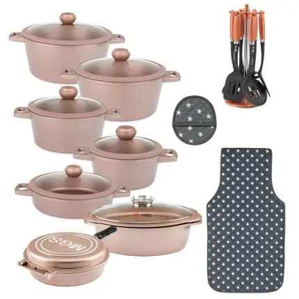 سرویس قابلمه 25 پارچه گرانیت جرمنی E