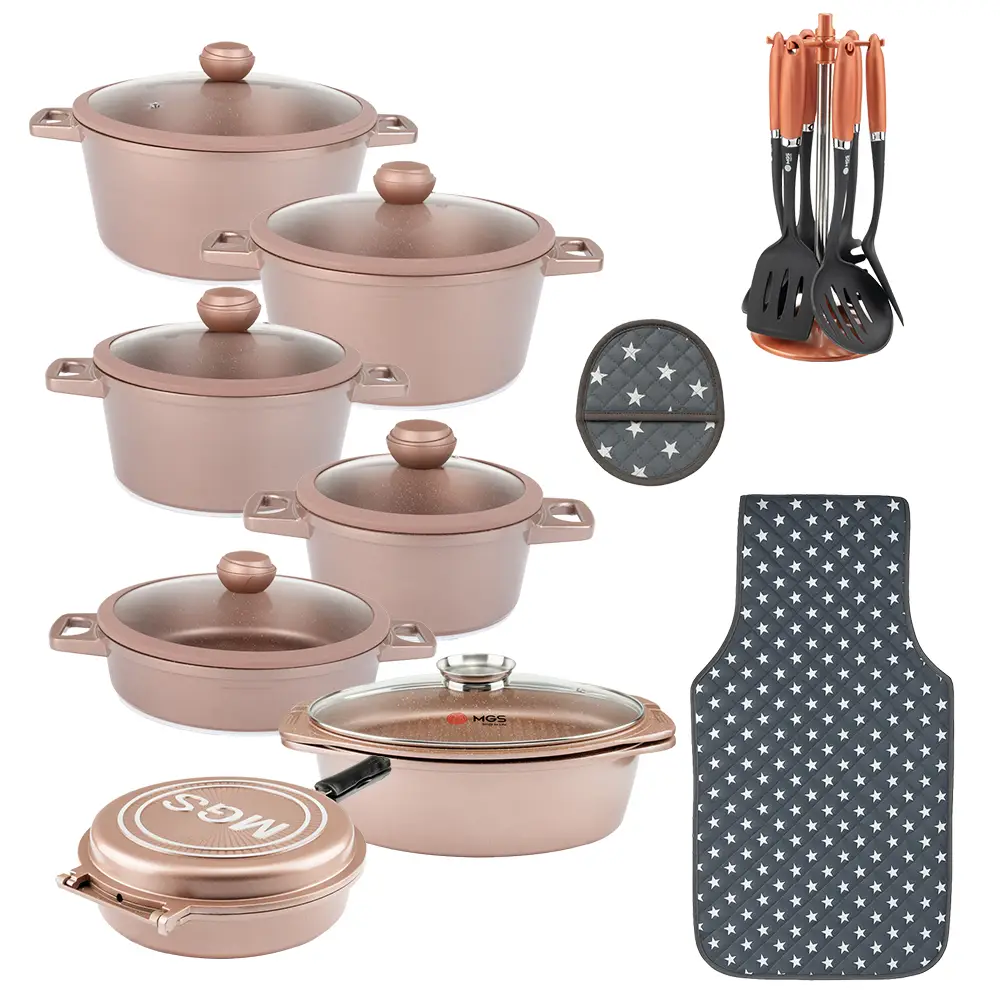 سرویس قابلمه 25 پارچه گرانیت جرمنی E