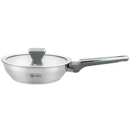 تابه سایز 20 تک دسته استیل کد ps5133