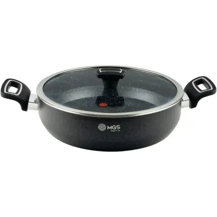 تابه گرانیت سایز 28 دو دسته مدل گارنت کد GR02