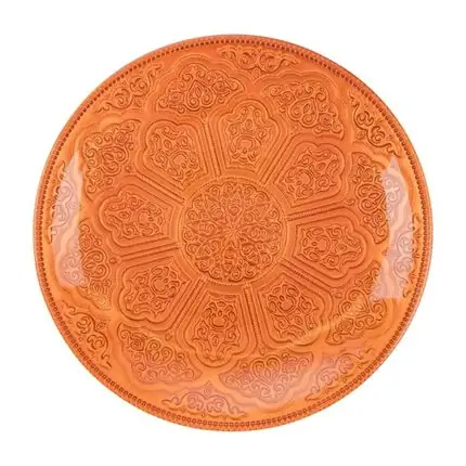 ست 6 عددی پیش دستی ایرنا مدل تاپ کاپی رنگ نارنجی