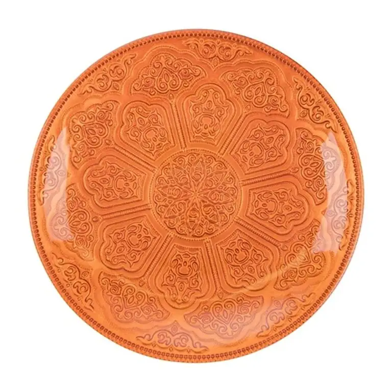ست 6 عددی پیش دستی ایرنا مدل تاپ کاپی رنگ نارنجی