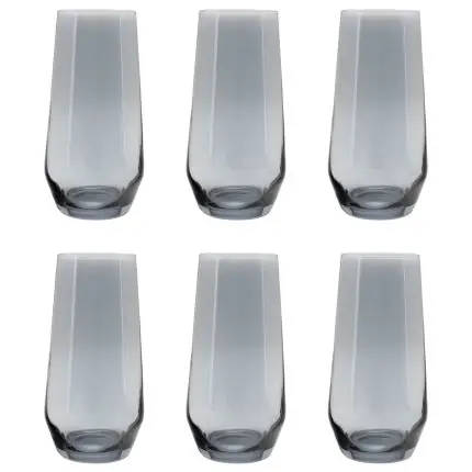 لیوان شیشه ای 6 عددی دنی هوم مدل CB05-09