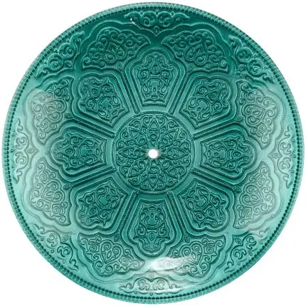 شیرینی خوری دو طبقه ایرنا مدل تاپ کاپی رنگ سبز