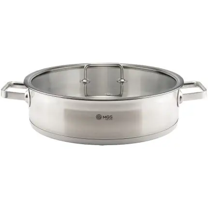 تابه دو دسته استیل سایز 32 کد PS6132